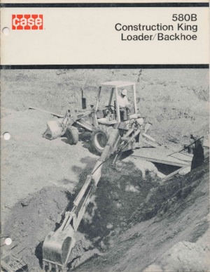 Árokásó-rakodók Case 580 D