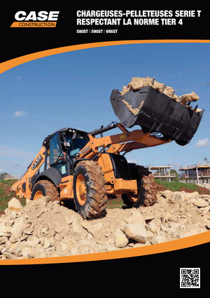 Árokásó-rakodók Case 695 ST