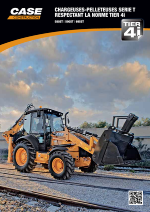 Árokásó-rakodók Case 695ST T 4