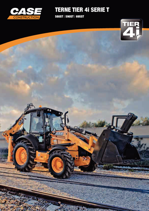 Árokásó-rakodók Case 695ST T 4