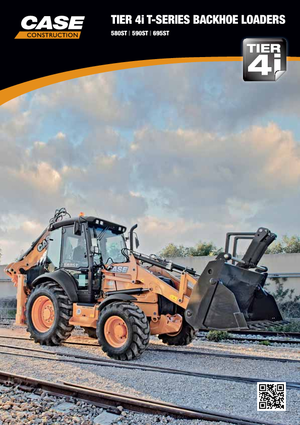 Árokásó-rakodók Case 695ST T 4