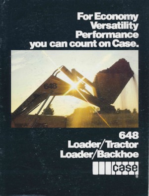 Árokásó-rakodók Case 648 