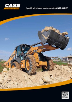 Árokásó-rakodók Case 695ST 