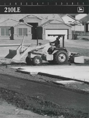 Árokásó-rakodók John Deere Construction 210 LE