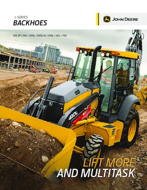 Árokásó-rakodók John Deere Construction 710L