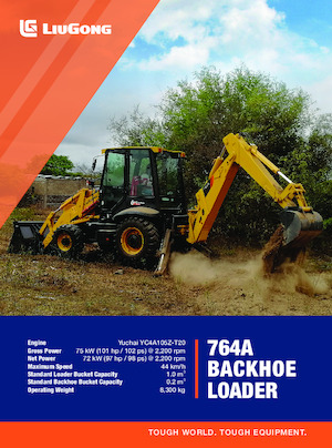 Árokásó-rakodók Liugong 764A