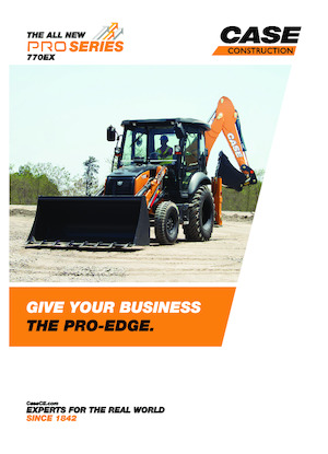 Árokásó-rakodók Case 770EX