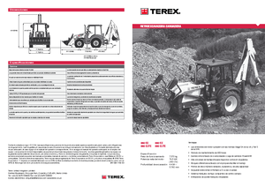 Árokásó-rakodók Terex 880 SX