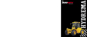 4WD traktorok Hydrema 900 MPV-C