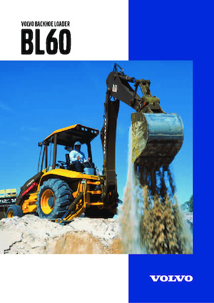 Árokásó-rakodók Volvo BL 60