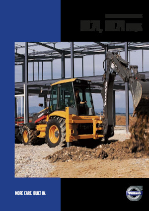 Árokásó-rakodók Volvo BL 71 Plus