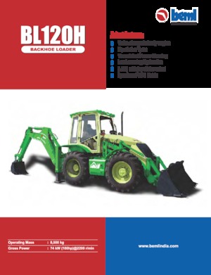 Árokásó-rakodók Beml BL120H