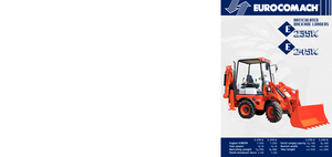 Árokásó-rakodók Eurocomach E 235 K