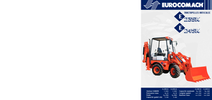 Árokásó-rakodók Eurocomach E 235 K