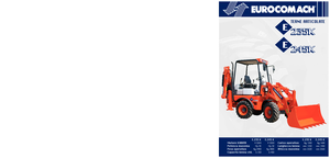 Árokásó-rakodók Eurocomach E 235 K