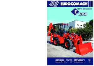 Árokásó-rakodók Eurocomach E 265