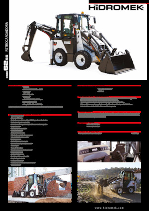 Árokásó-rakodók Hidromek HMK 62 SS