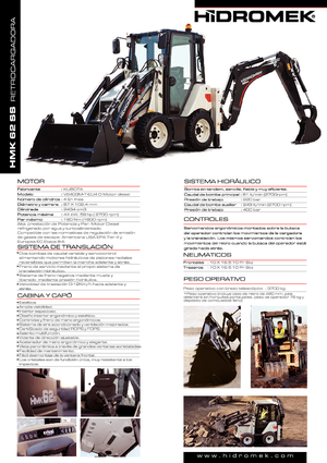 Árokásó-rakodók Hidromek HMK 62 SS