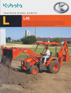 Árokásó-rakodók Kubota L 45