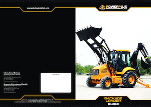 Árokásó-rakodók PowerPlus PBL480R-II