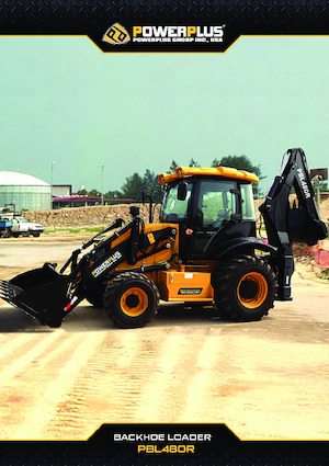 Árokásó-rakodók PowerPlus PBL480R