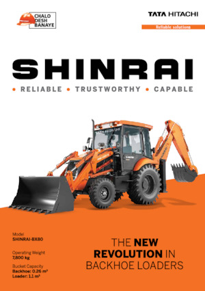 Árokásó-rakodók Hitachi Shinrai