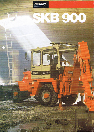 Árokásó-rakodók Terex-Schaeff SKB 900