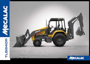 Árokásó-rakodók Mecalac TLB840