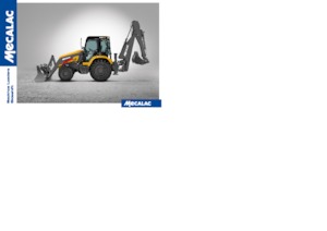 Árokásó-rakodók Mecalac TLB990