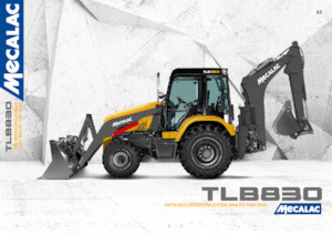 Árokásó-rakodók Mecalac TLB830