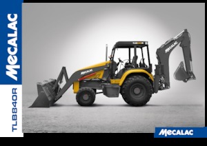 Árokásó-rakodók Mecalac TLB840R