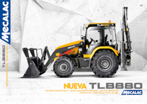 Árokásó-rakodók Mecalac TLB880