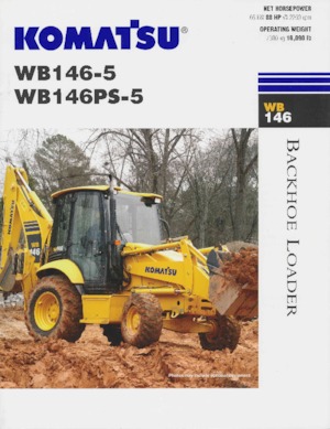 Árokásó-rakodók Komatsu WB 146-5