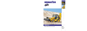 Árokásó-rakodók Komatsu WB93R-2