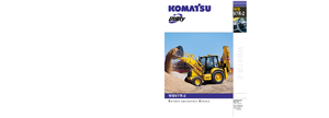 Árokásó-rakodók Komatsu WB97R-2