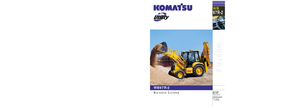 Árokásó-rakodók Komatsu WB97R-2