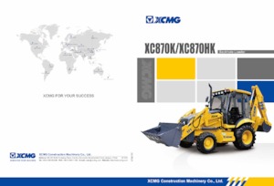 Árokásó-rakodók XCMG XC870HK 