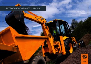 Árokásó-rakodók JCB Midi CX