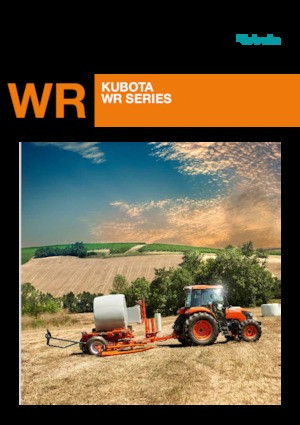 Bálacsomagolók Kubota WR1850 C 
