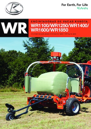 Bálacsomagolók Kubota WR1850 C 