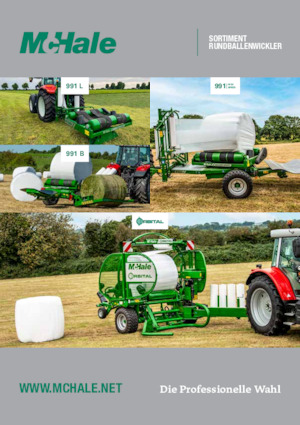 Bálacsomagolók McHale 991 TBER