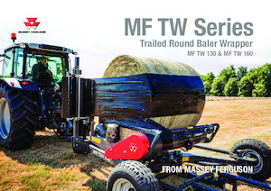 Bálacsomagolók Massey Ferguson TW 160