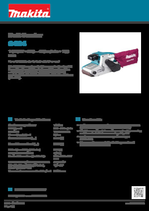 Szalagcsiszolók Makita 9404