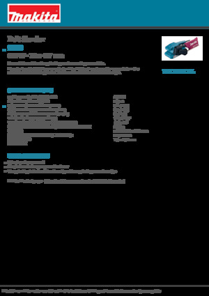 Szalagcsiszolók Makita 9910