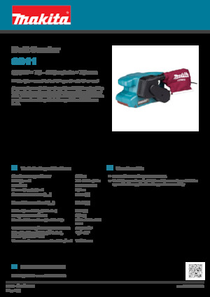Szalagcsiszolók Makita 9911