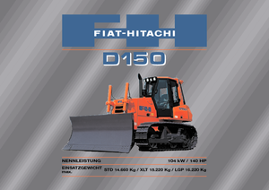 Dózerek Fiat-Hitachi D 150 LGP