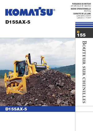 Dózerek Komatsu D155AX-5