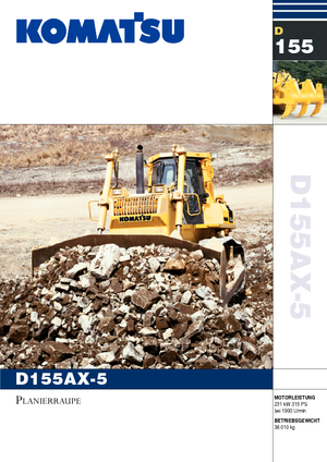 Dózerek Komatsu D155AX-5