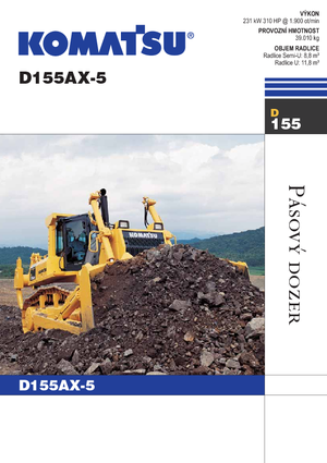 Dózerek Komatsu D155AX-5