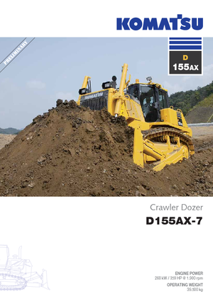 Dózerek Komatsu D155AX-7